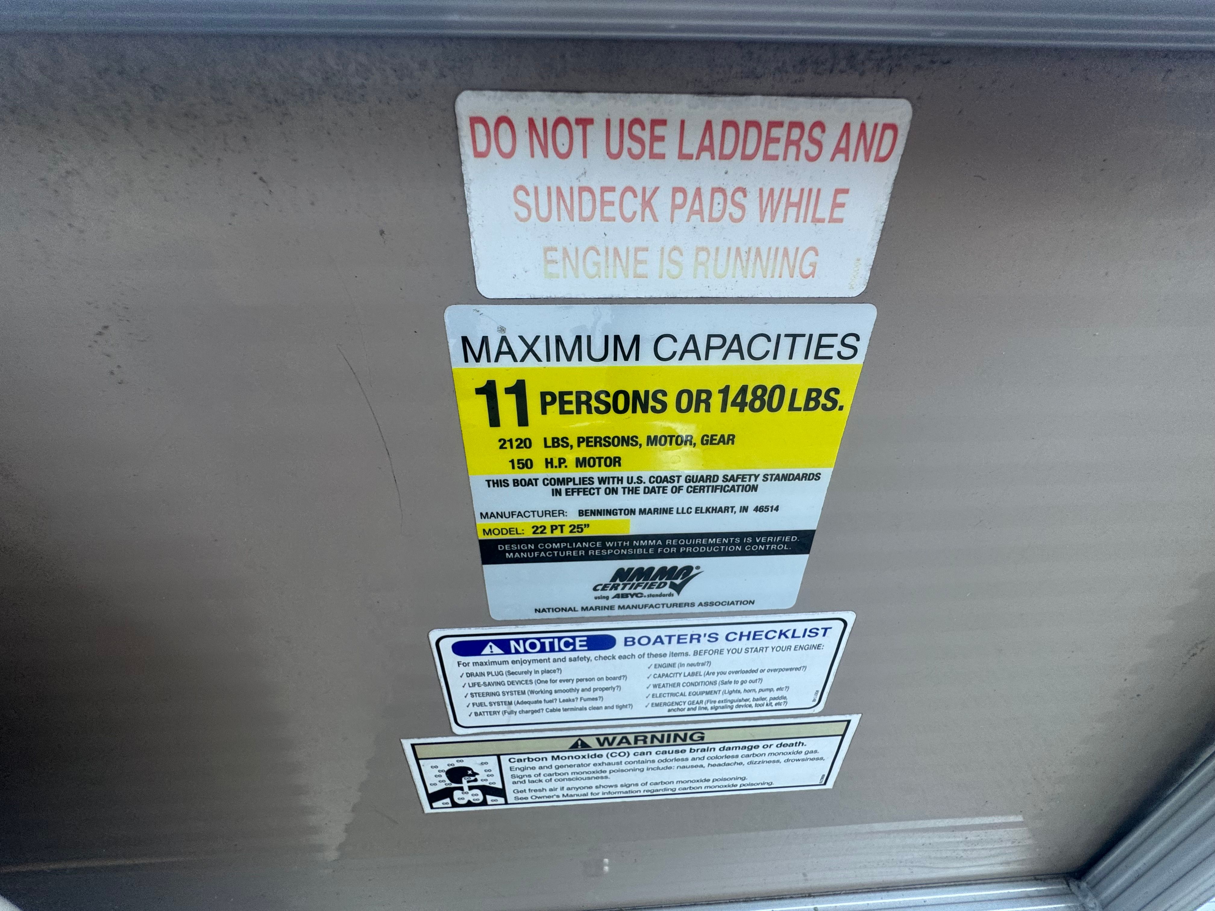 2008 Bennington 2275 RLI Image Thumbnail #14