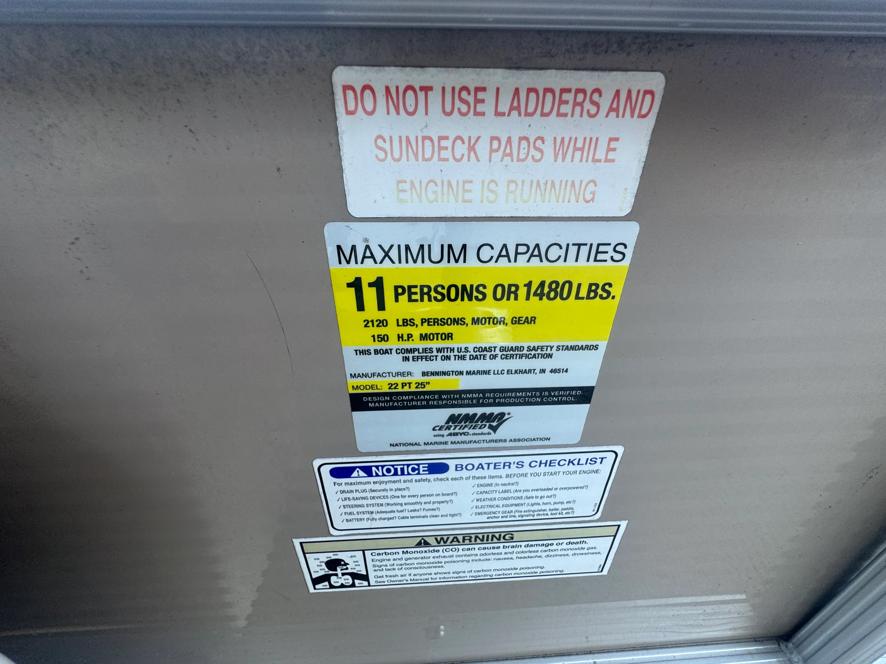 2008 Bennington 2275 RLI Image Thumbnail #14