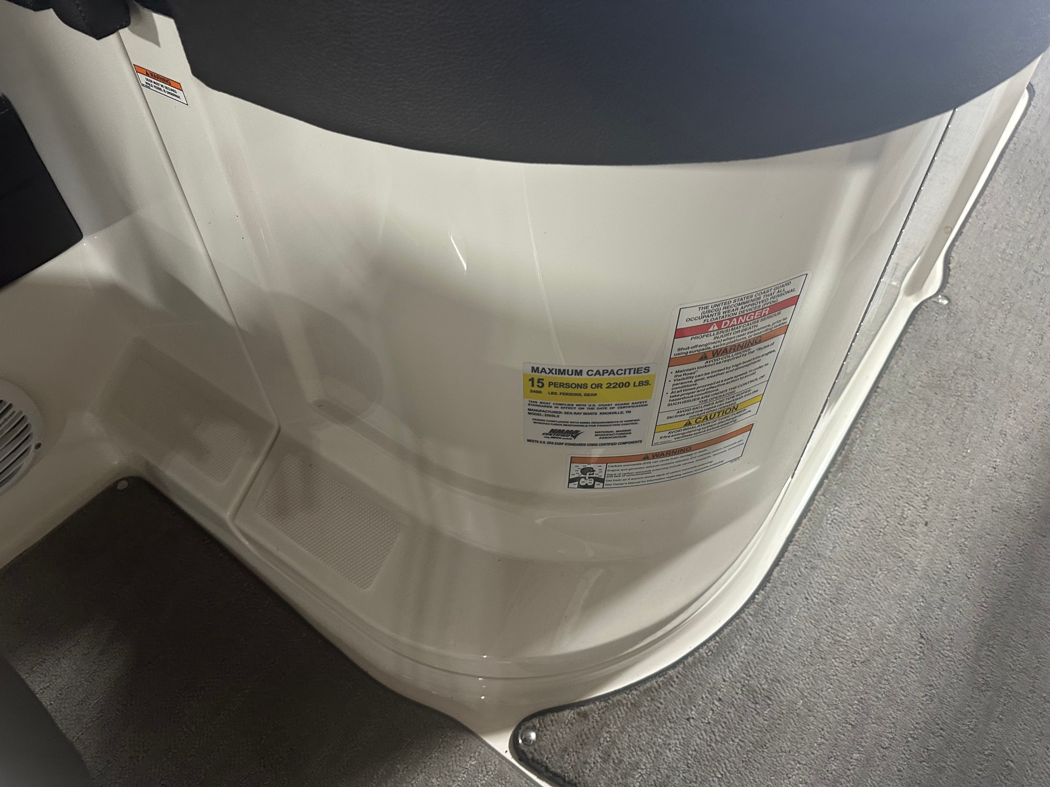 2016 Sea Ray 250 SLX Image Thumbnail #11