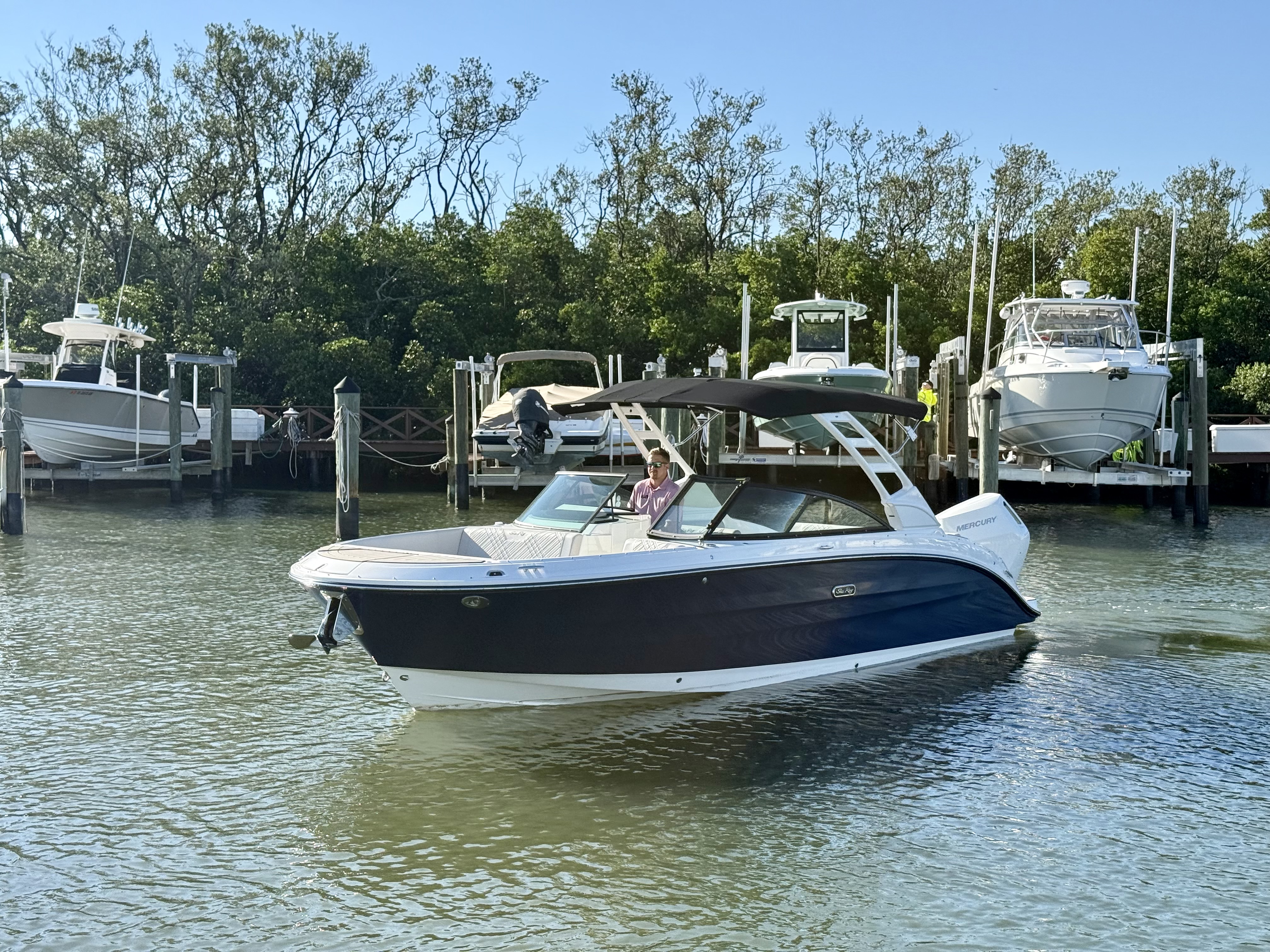 2025 Sea Ray SDX 270 Outboard Image Thumbnail #13