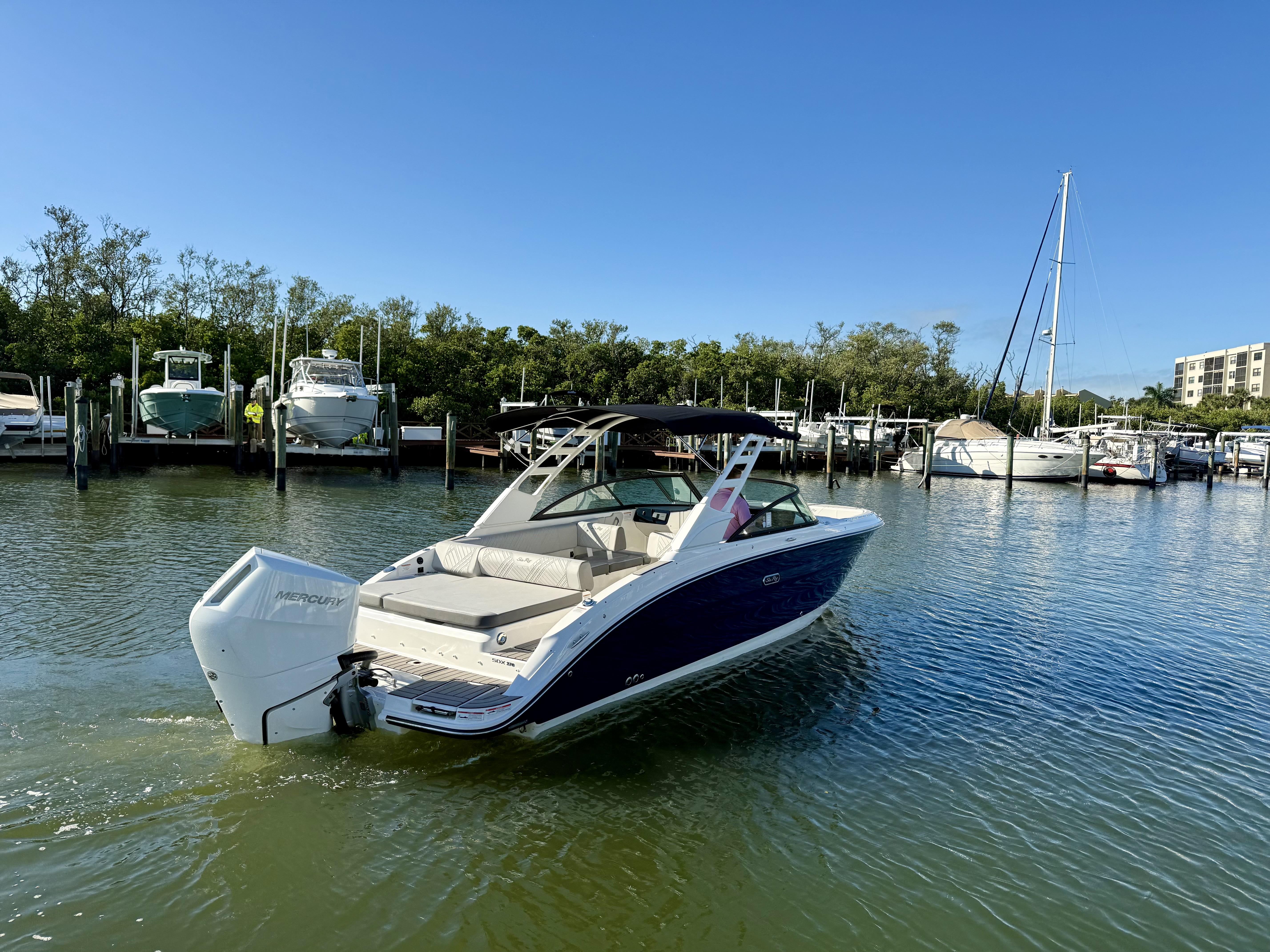 2025 Sea Ray SDX 270 Outboard Image Thumbnail #2