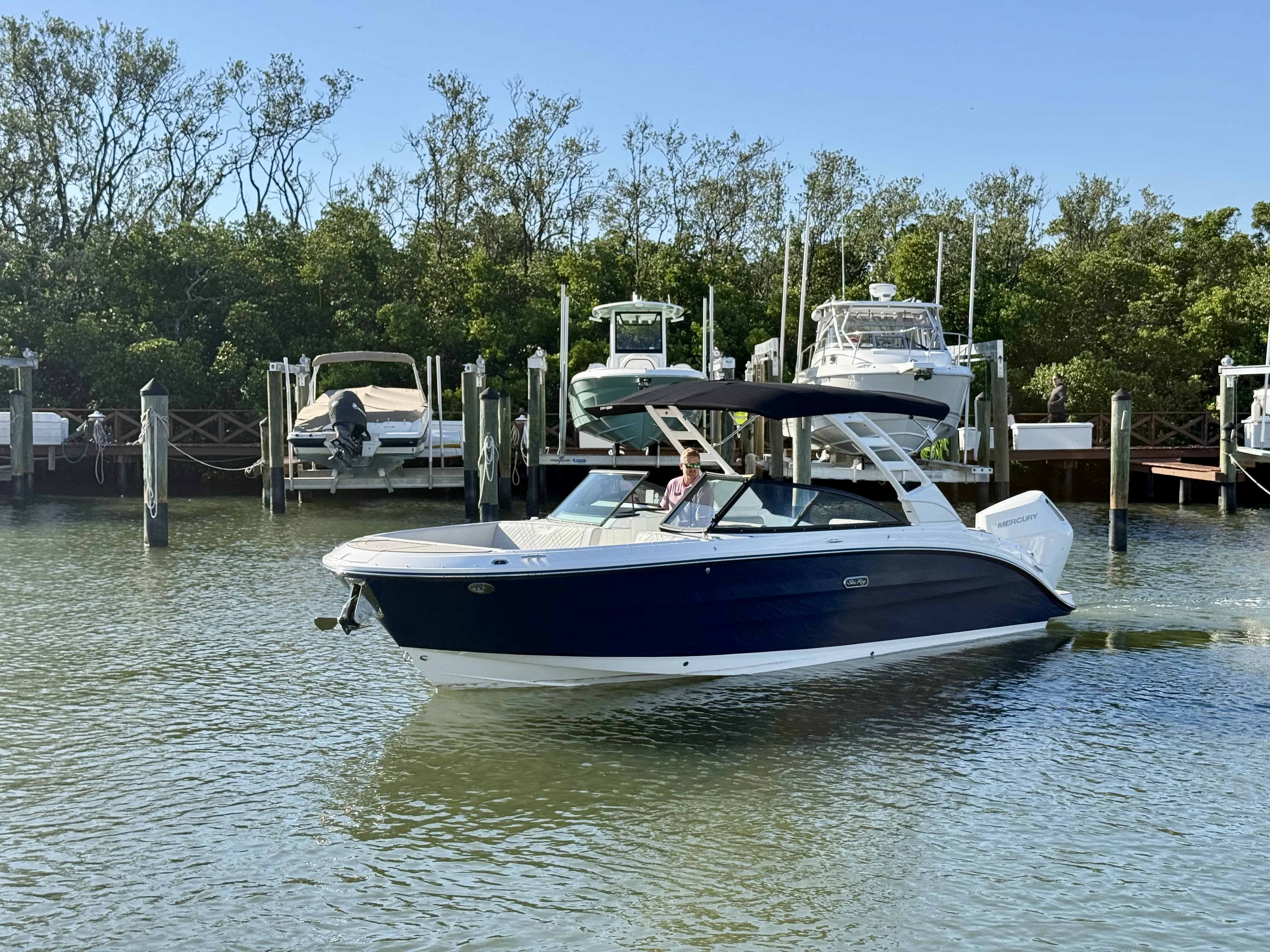 2025 Sea Ray SDX 270 Outboard Image Thumbnail #14