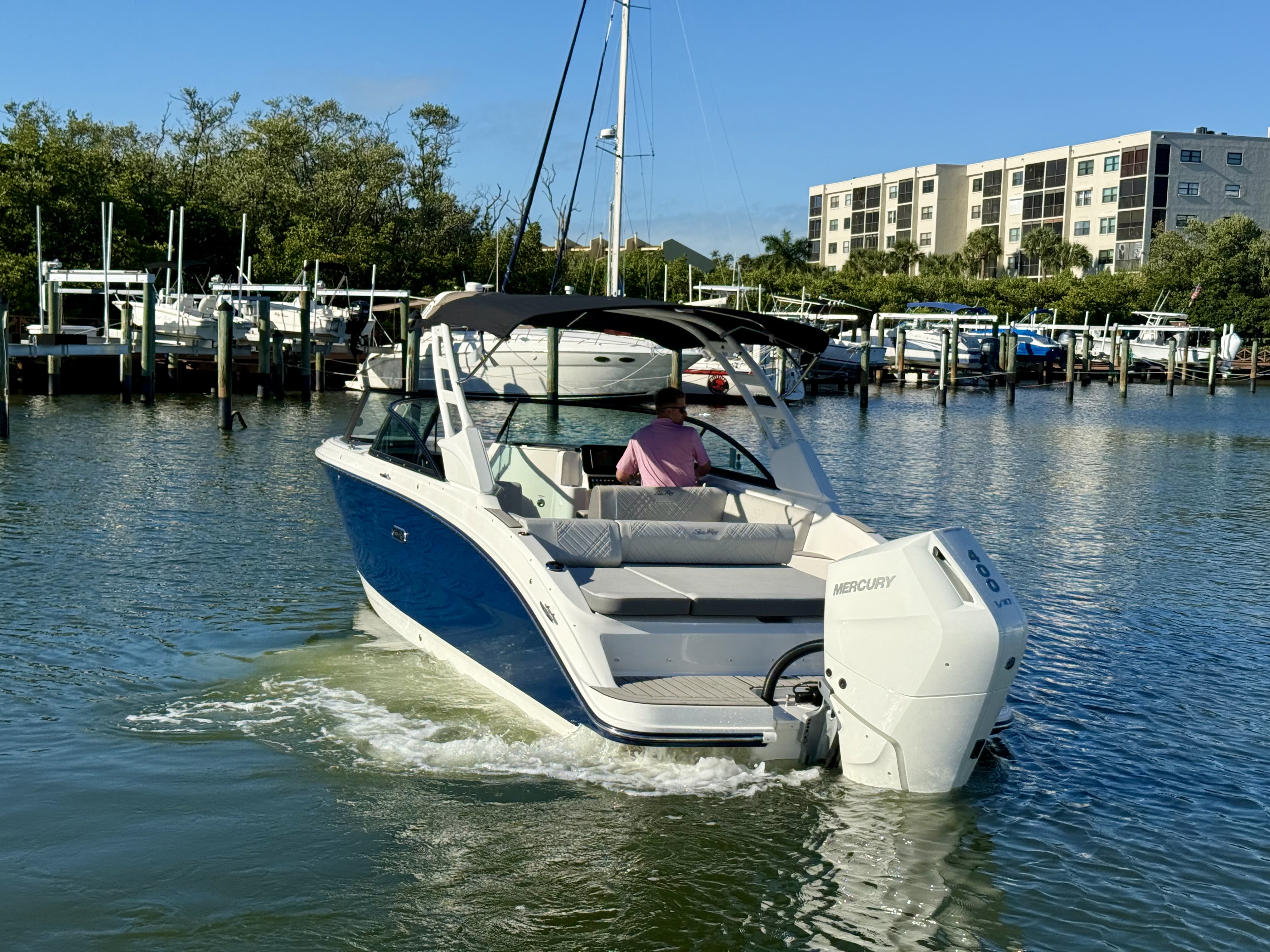 2025 Sea Ray SDX 270 Outboard Image Thumbnail #3