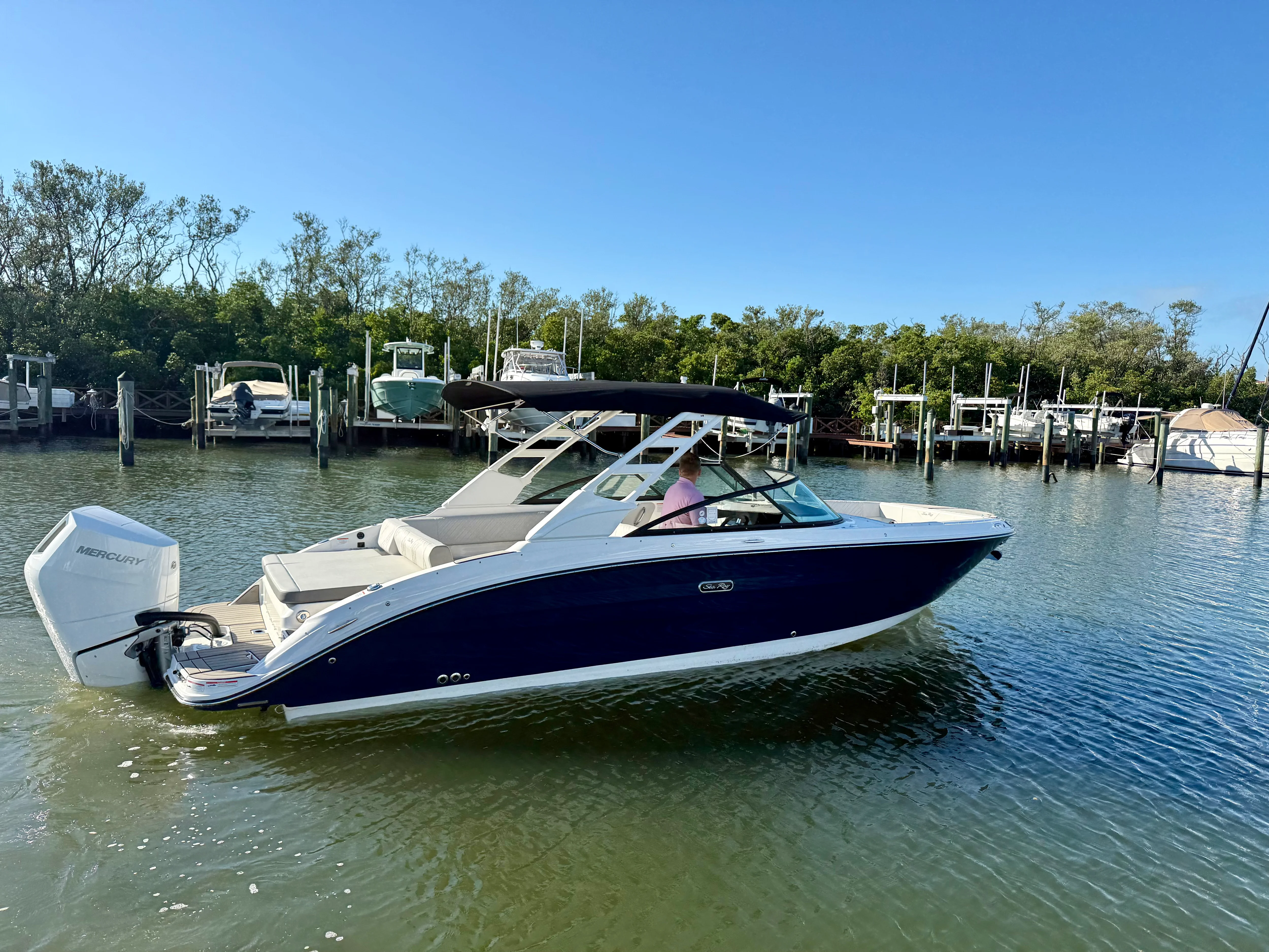 2025 Sea Ray SDX 270 Outboard Image Thumbnail #1