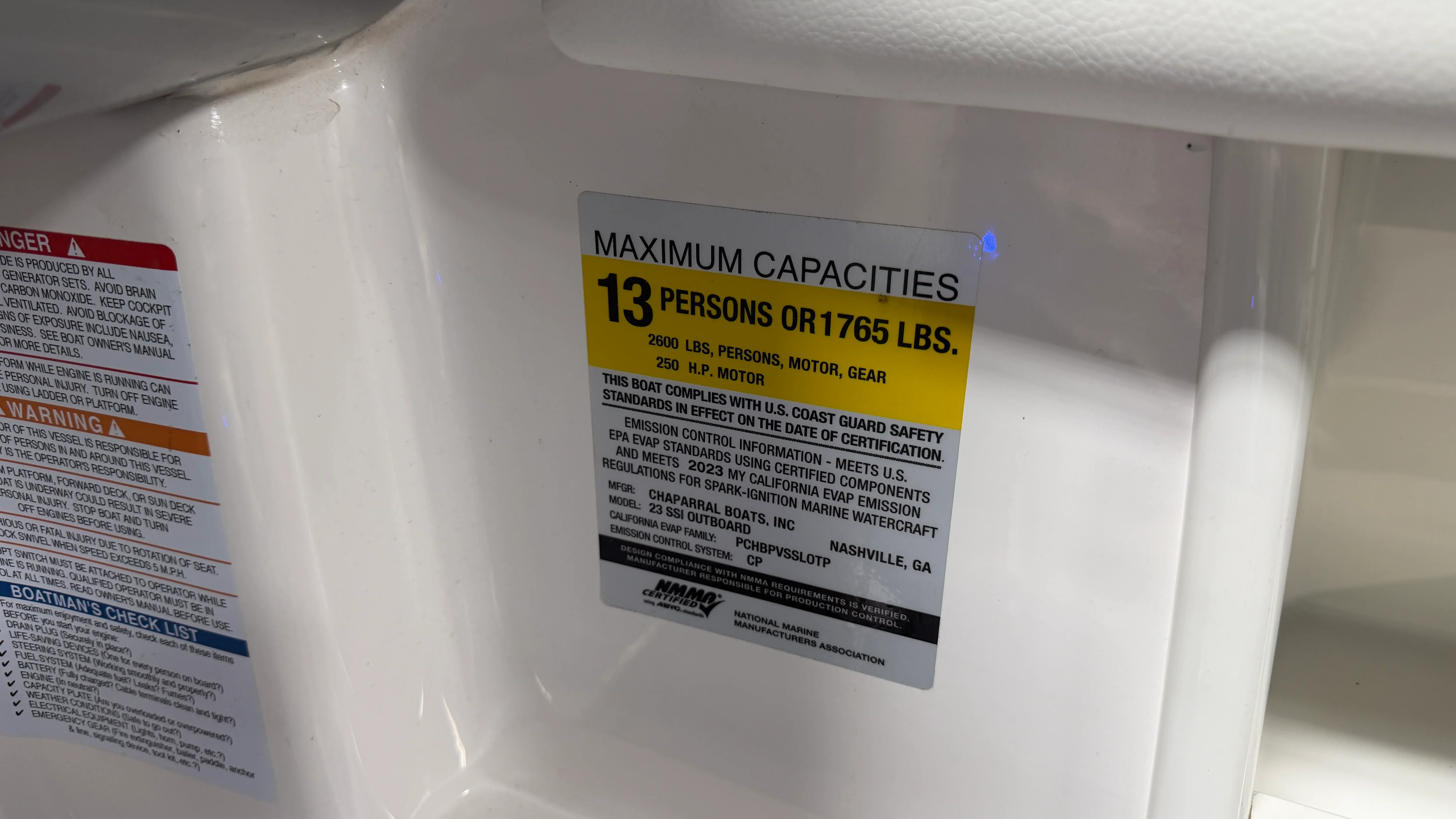 2023 Chaparral 23 SSI OB Image Thumbnail #56