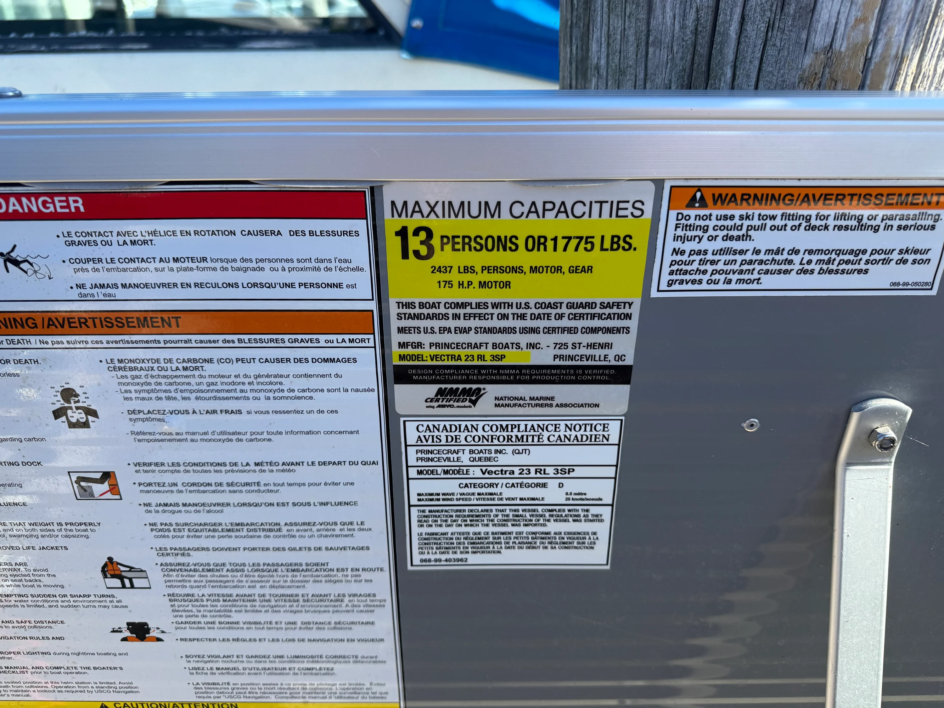 2020 Princecraft VECTRA 23 Image Thumbnail #12