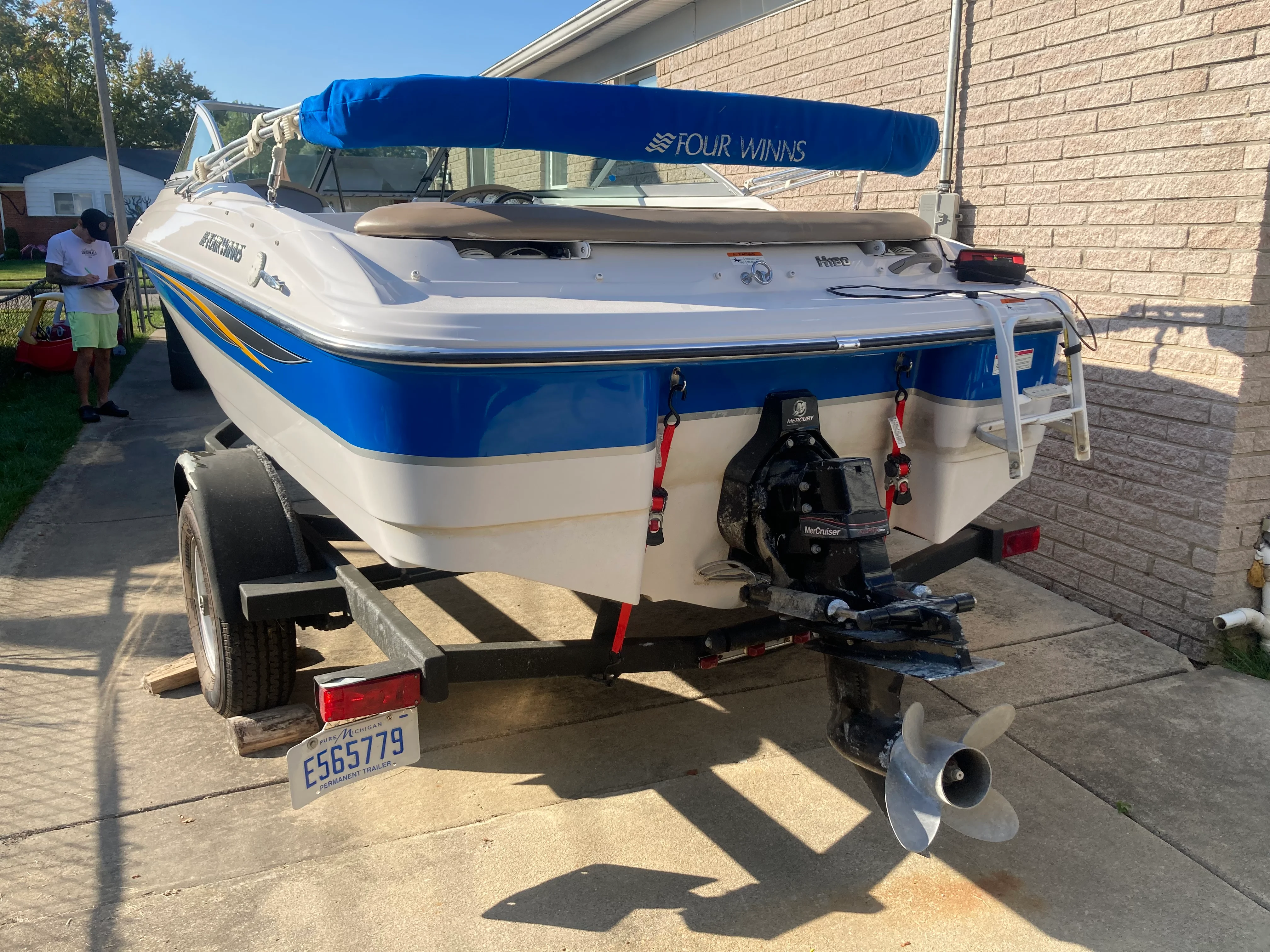 2008 Four Winns 180 HORIZON Image Thumbnail #4