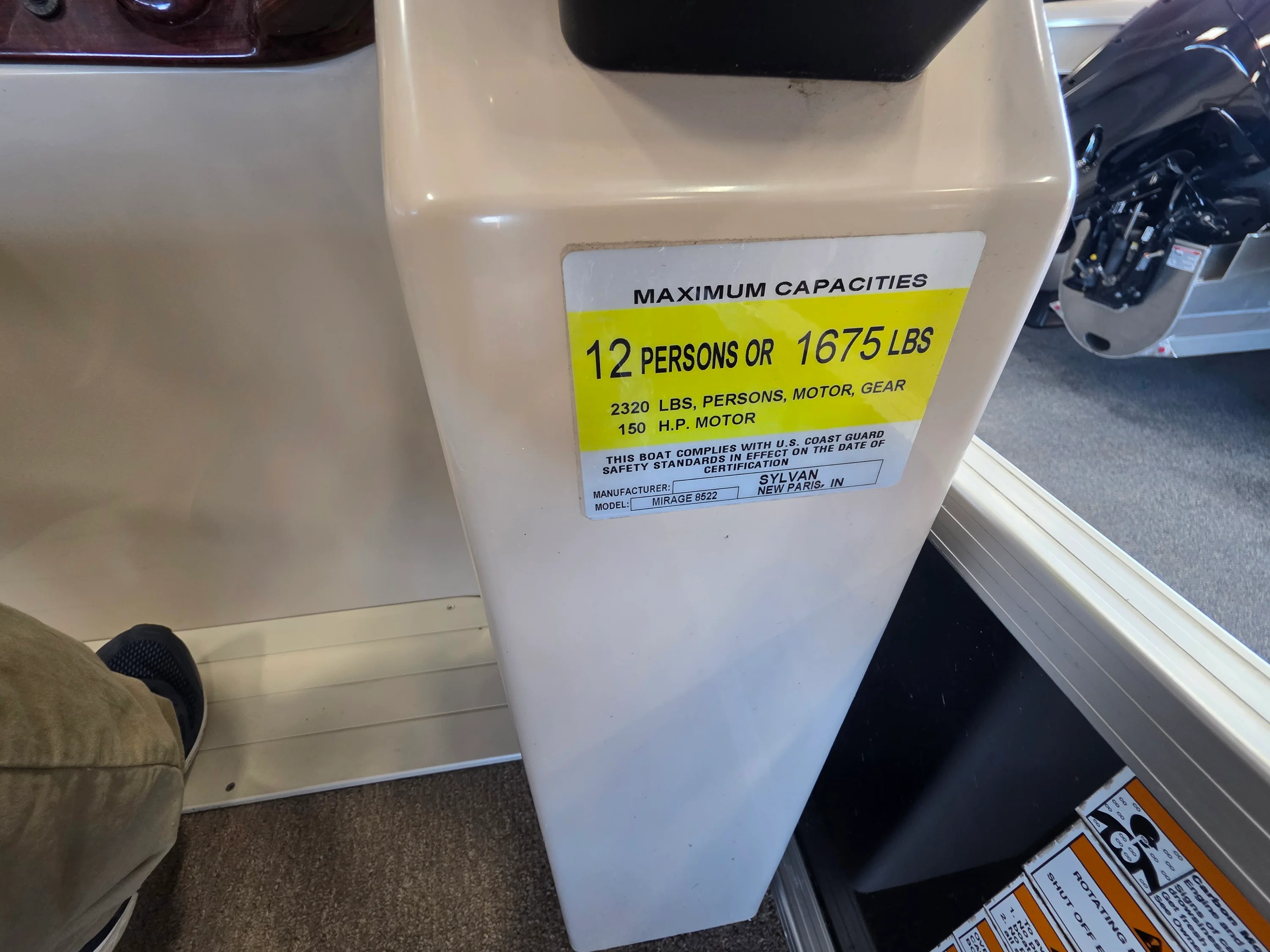 2012 Sylvan MIRAGE 8522 Image Thumbnail #11