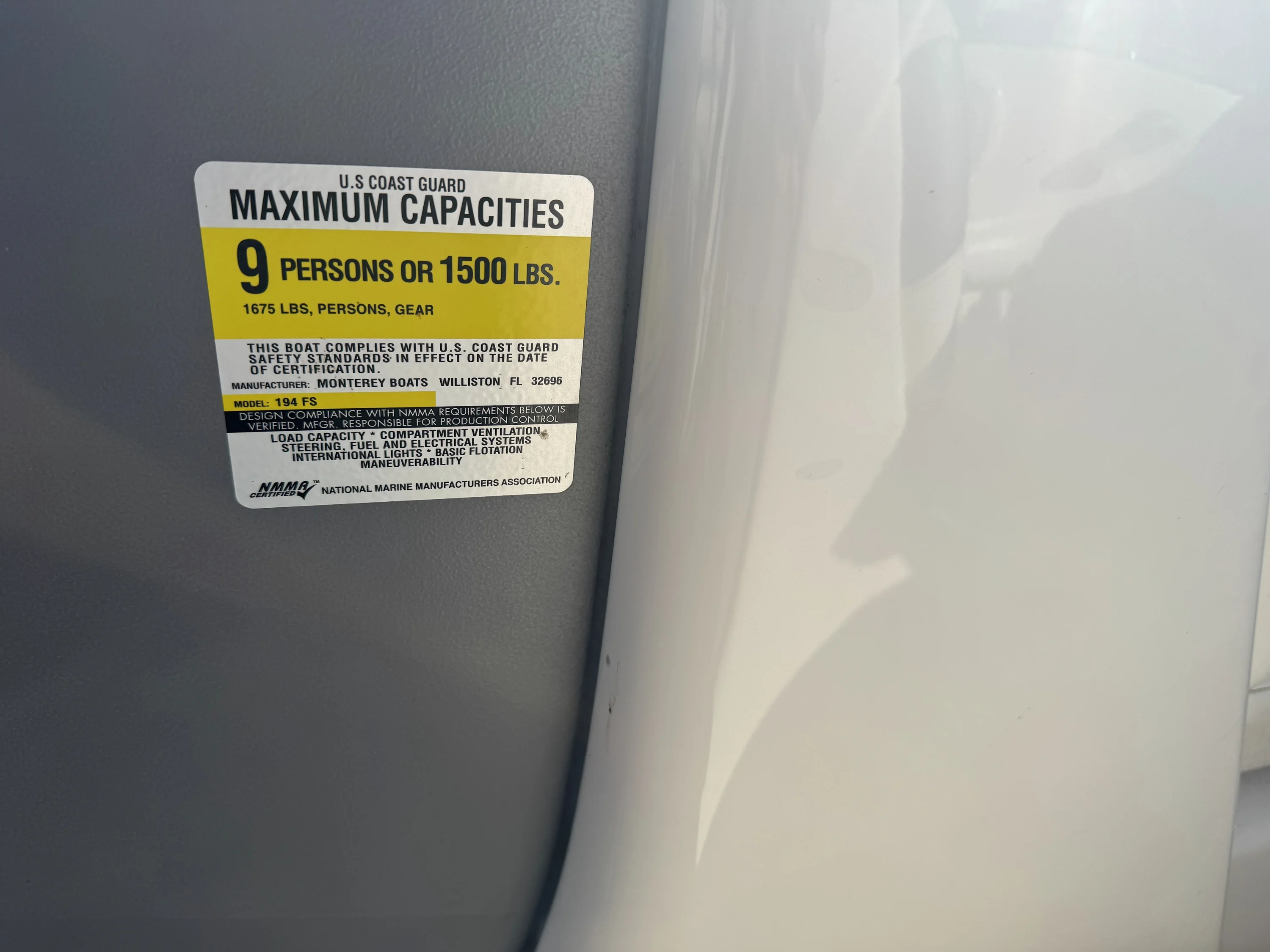 2009 Monterey 194 FS Image Thumbnail #34