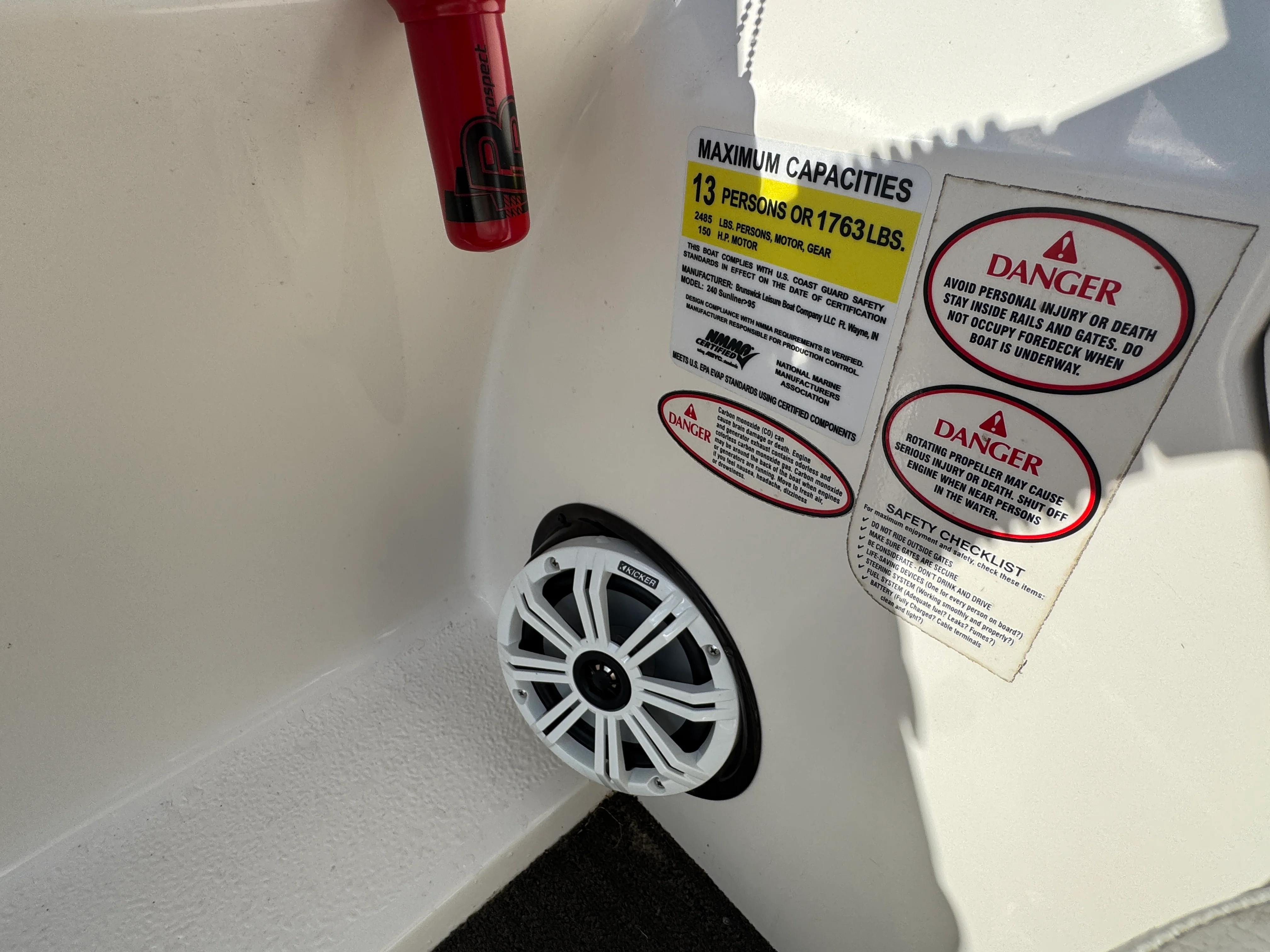 2014 Harris Sunliner 240 Image Thumbnail #19