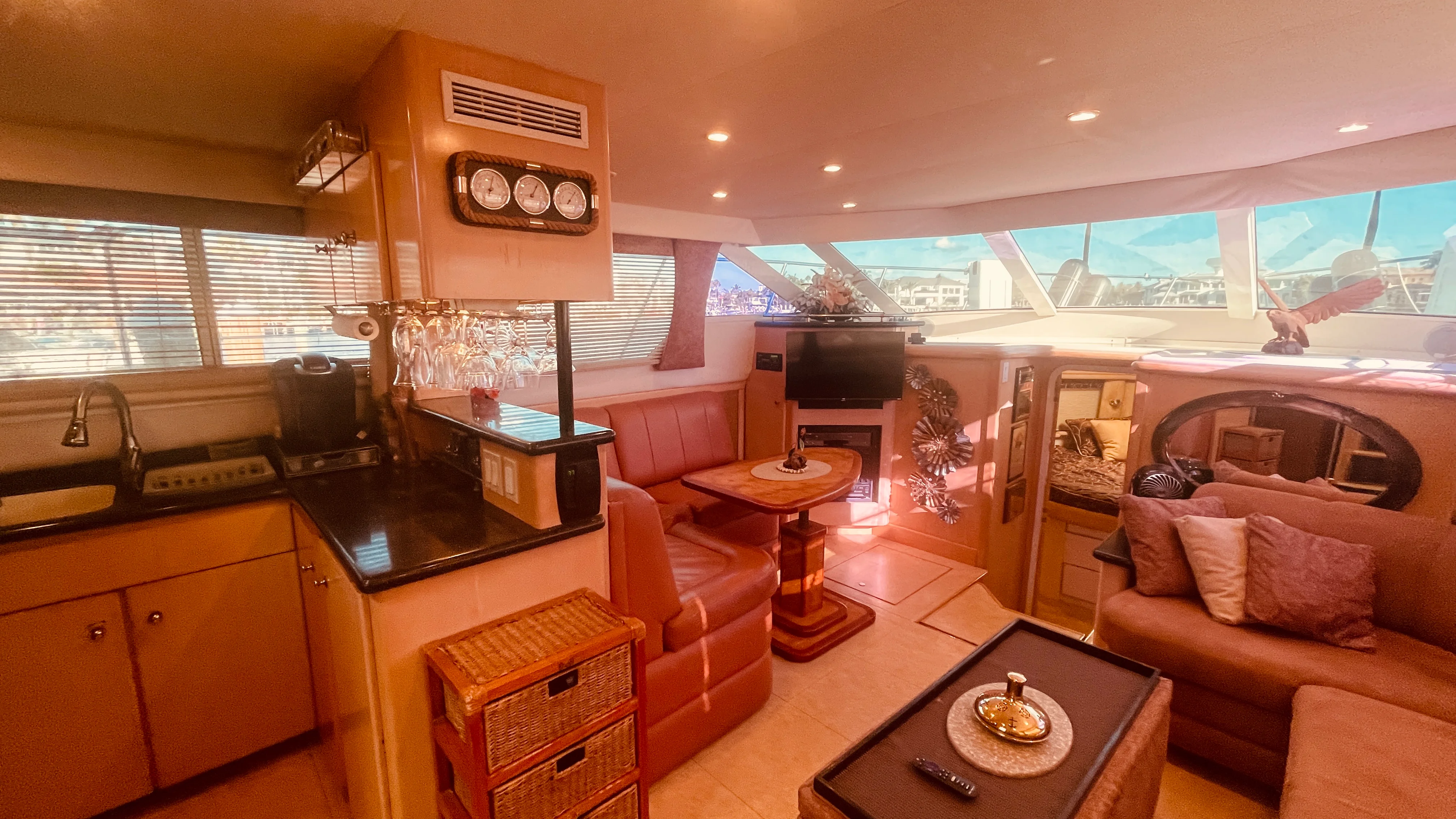 1997 Carver Yachts 500 COCKPIT MY Image Thumbnail #18