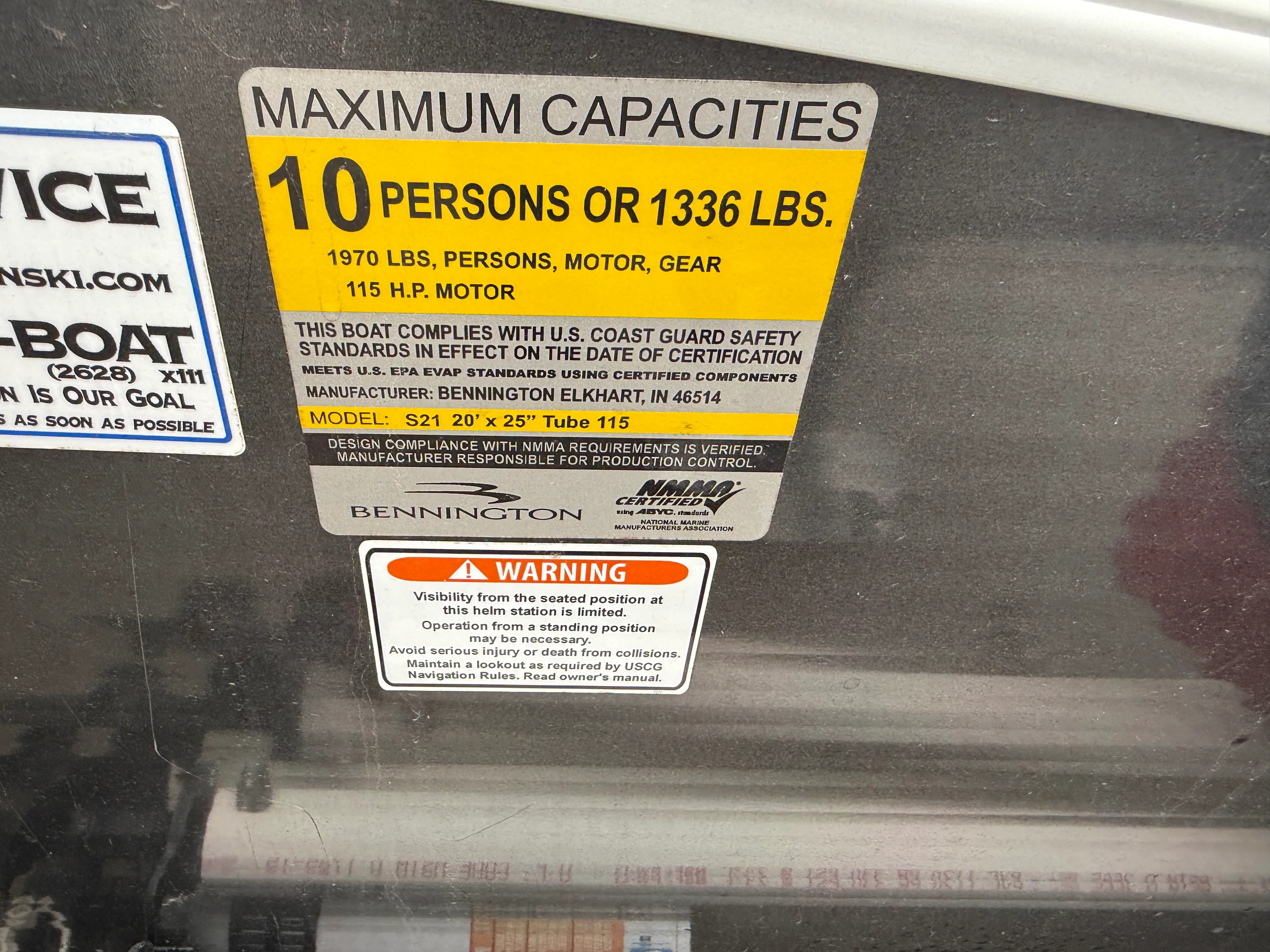 2015 Bennington 21 SLX Image Thumbnail #12