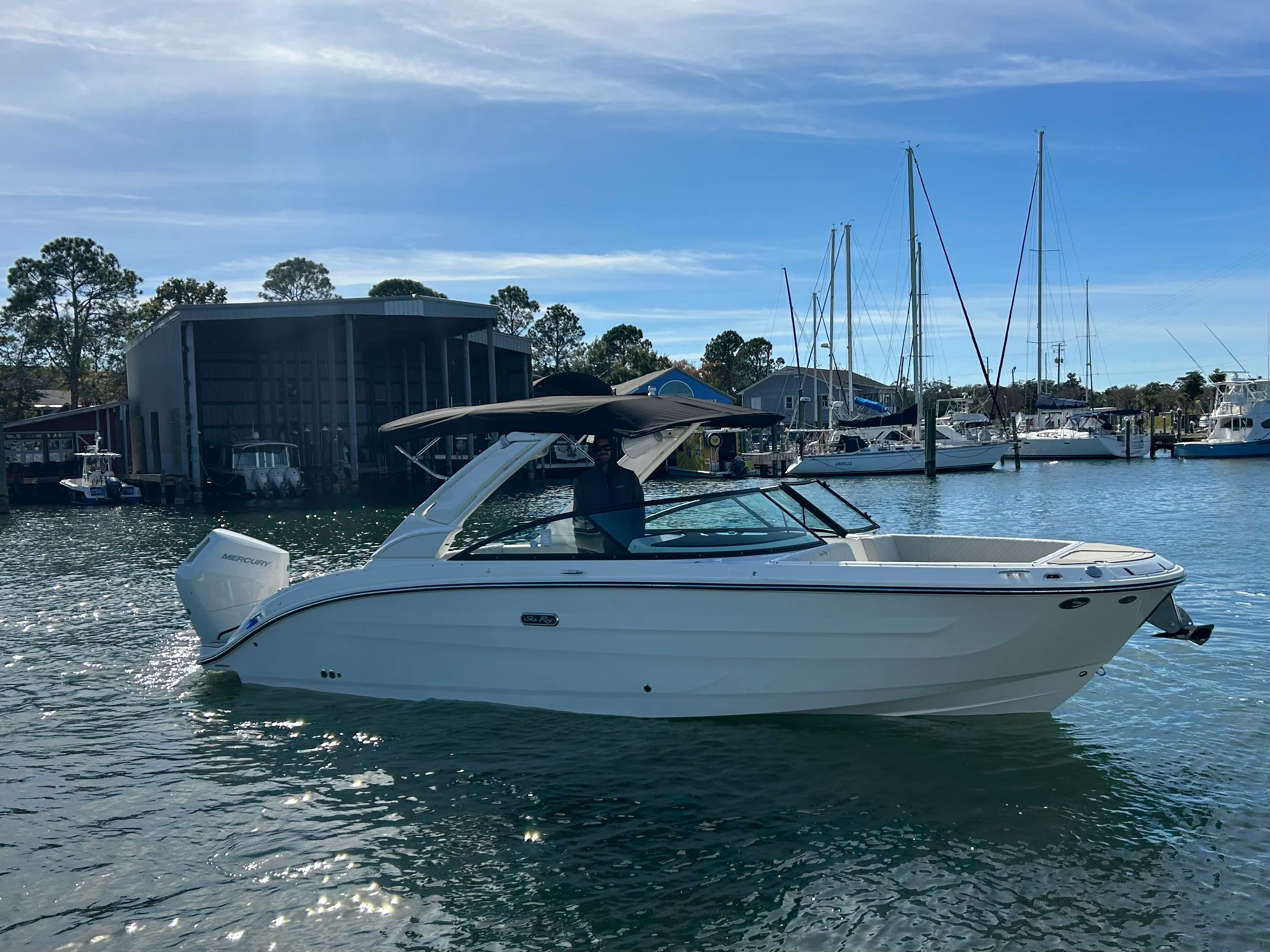 2026 Sea Ray SDX 270 Outboard Image Thumbnail #3