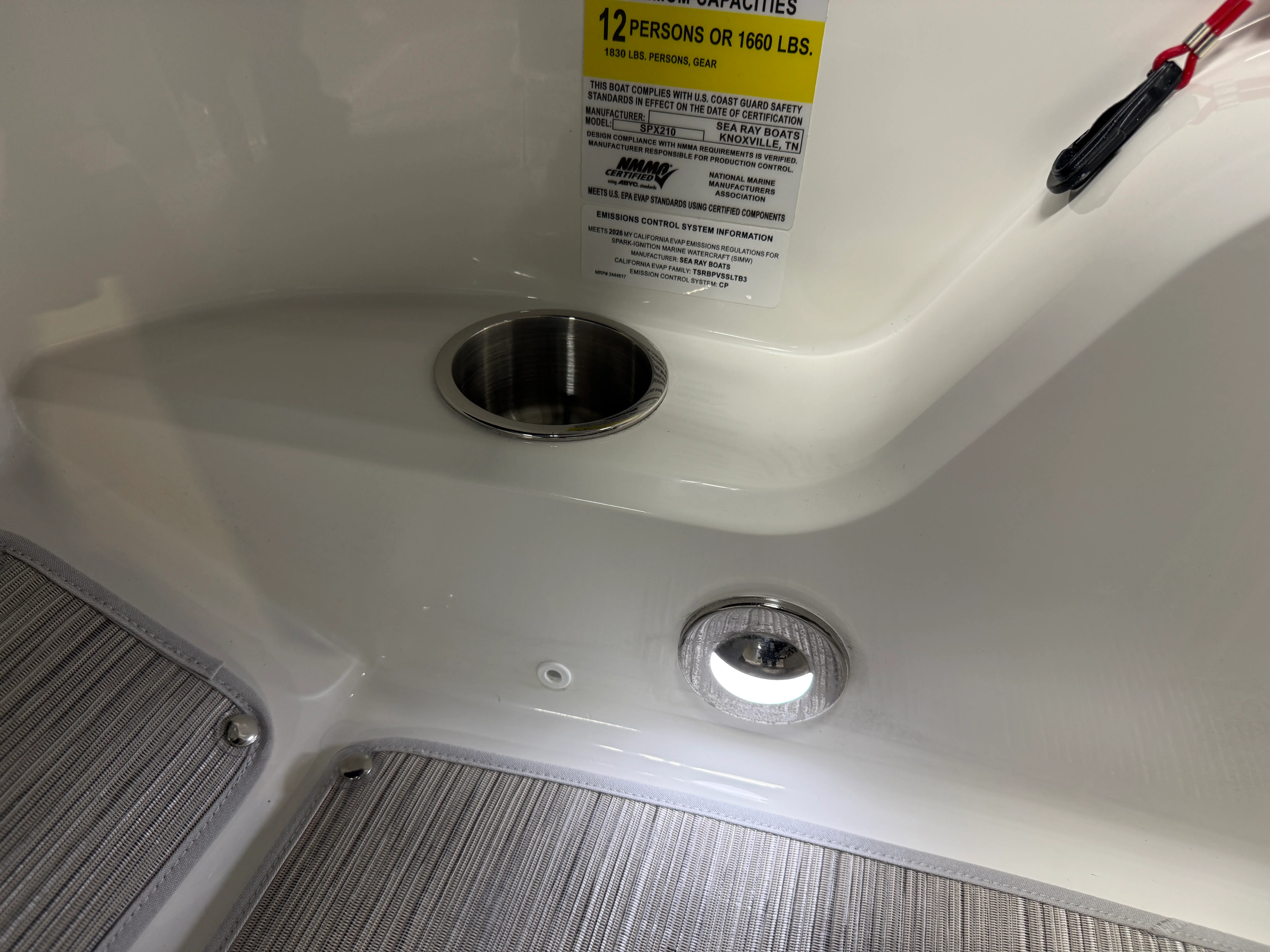 2026 Sea Ray SPX 210 Image Thumbnail #35