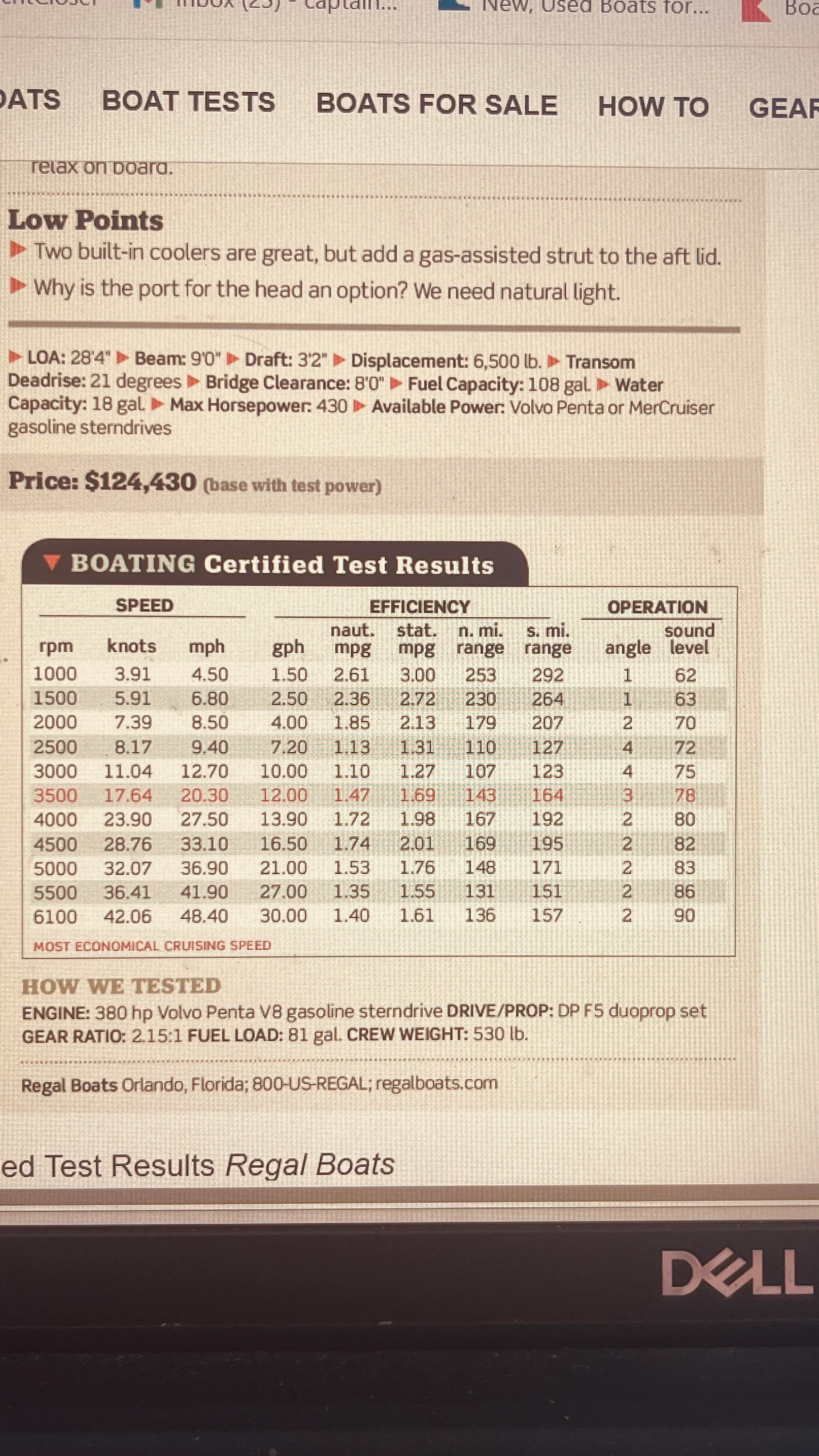 2016 Regal 2800 BOWRIDER Image Thumbnail #56
