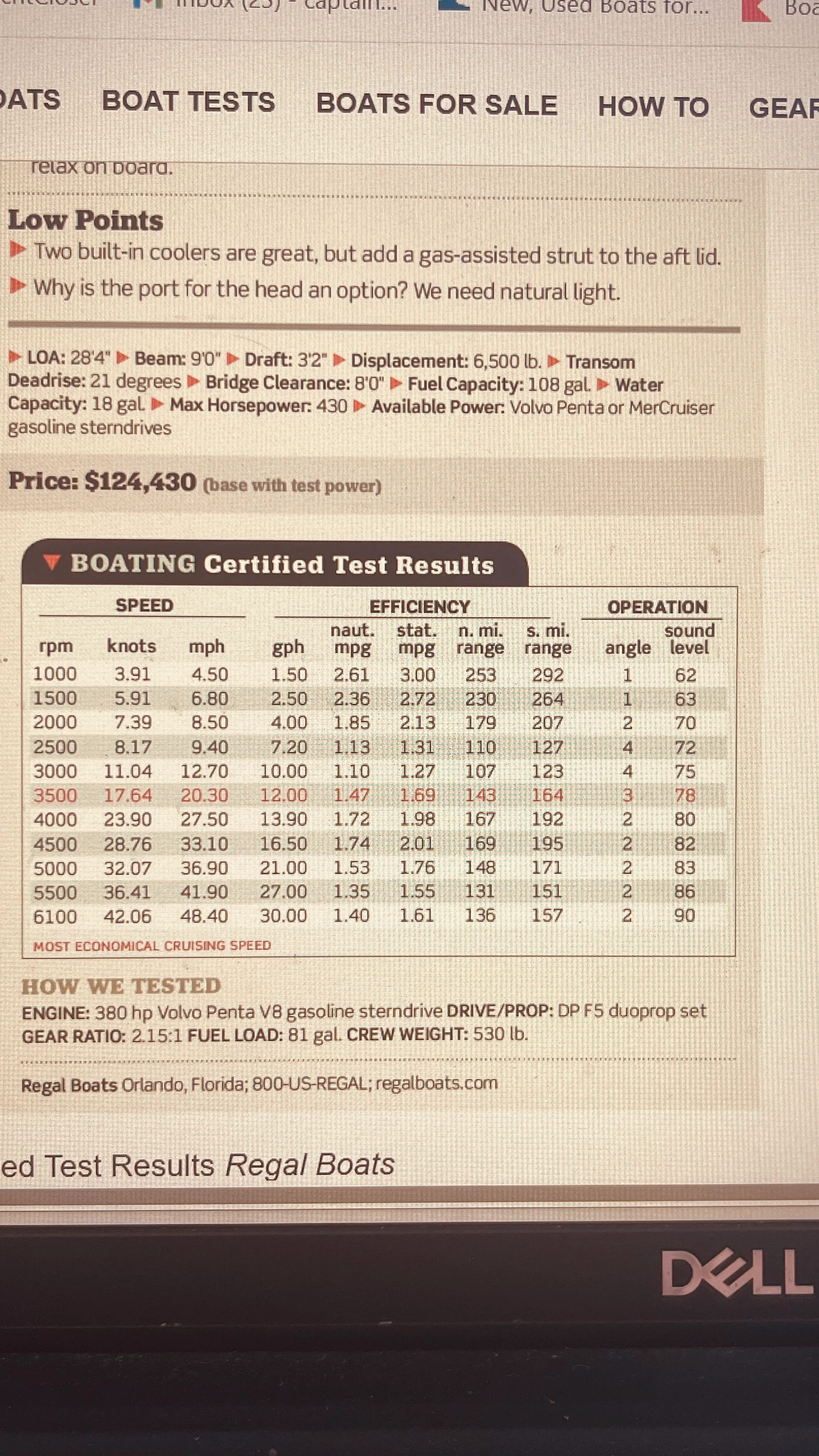2016 Regal 2800 BOWRIDER Image Thumbnail #57