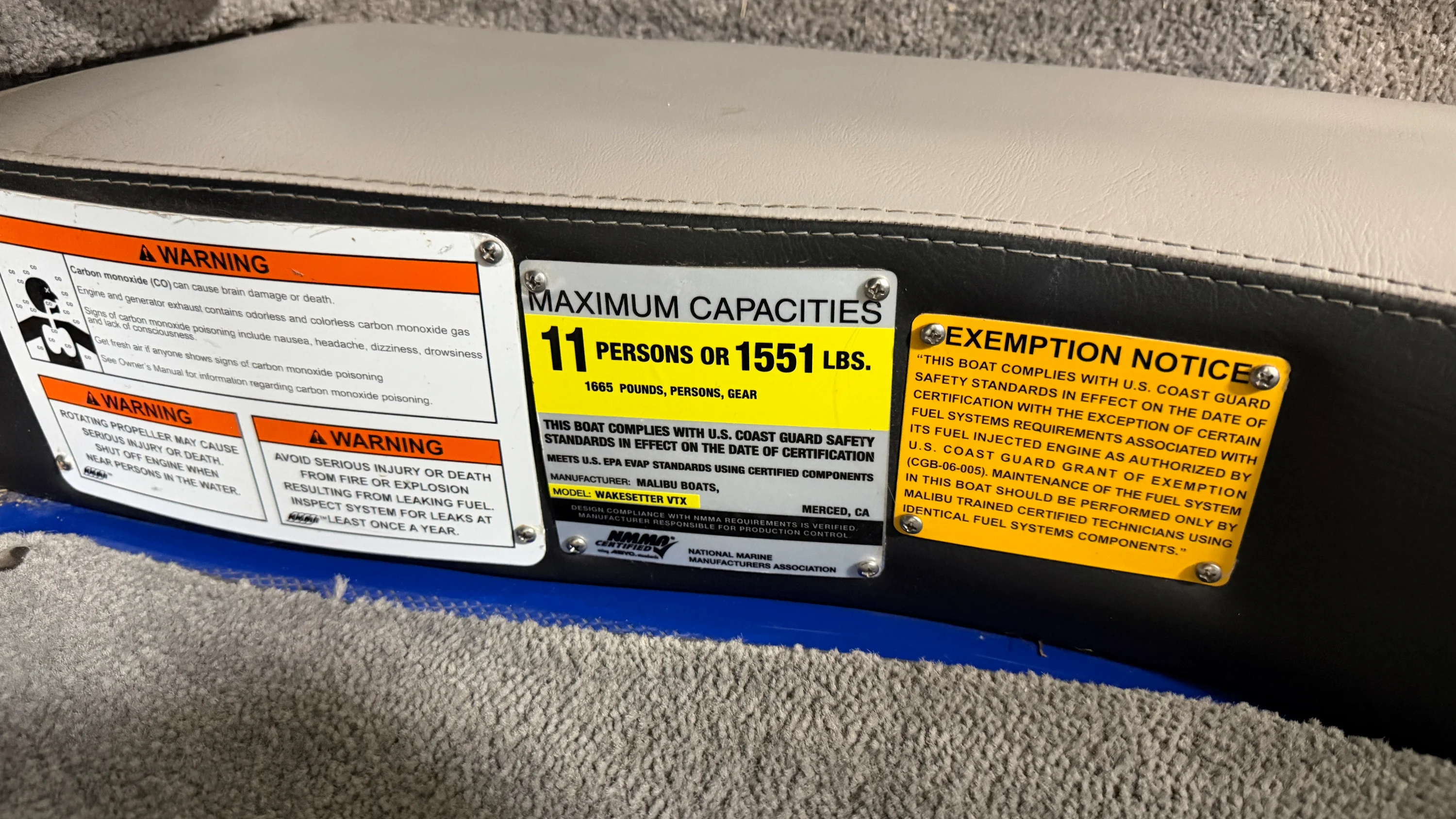 2012 Malibu WAKESETTER VTX Image Thumbnail #56