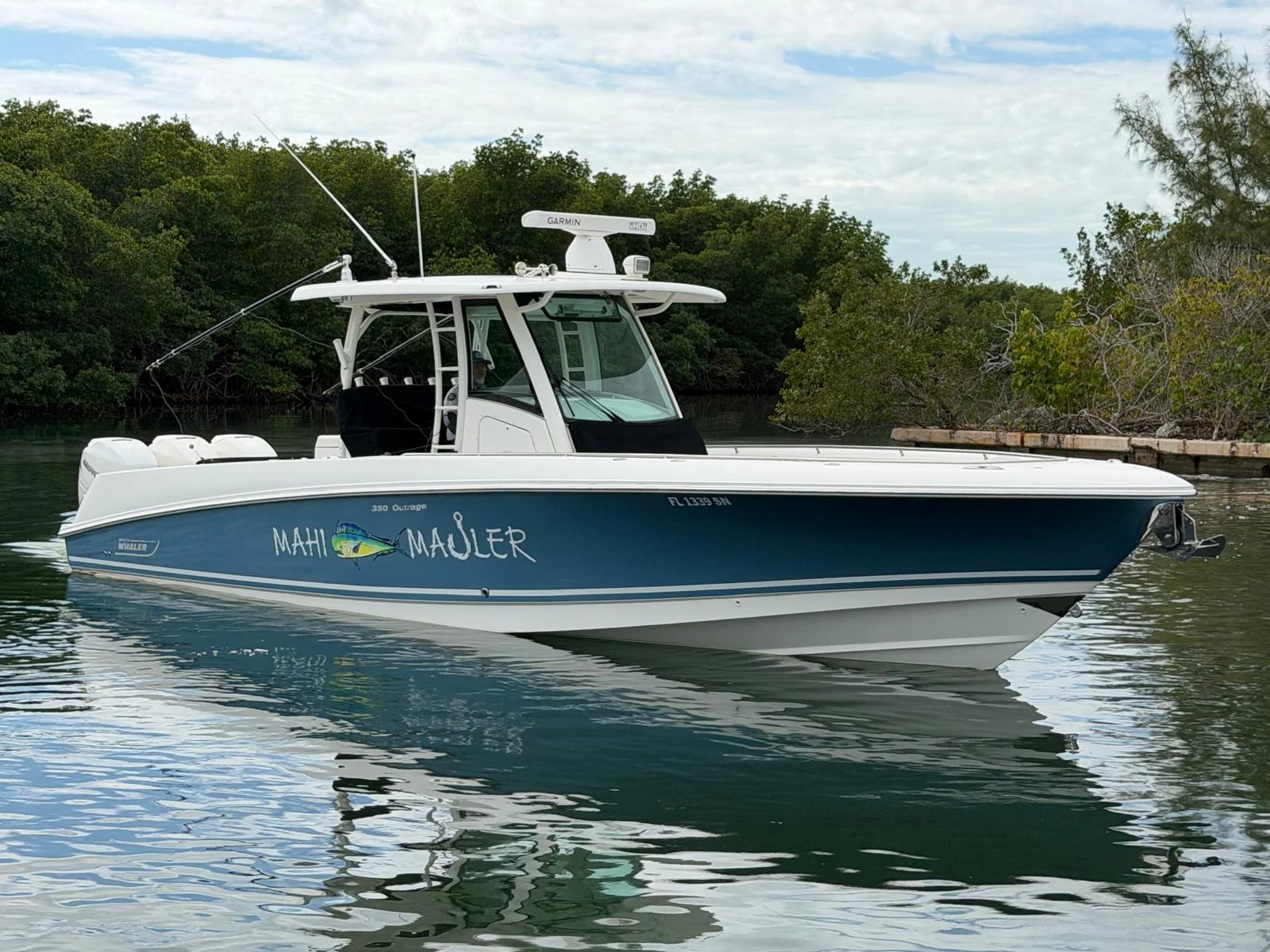 2019 Boston Whaler 350 OUTRAGE Image Thumbnail #1