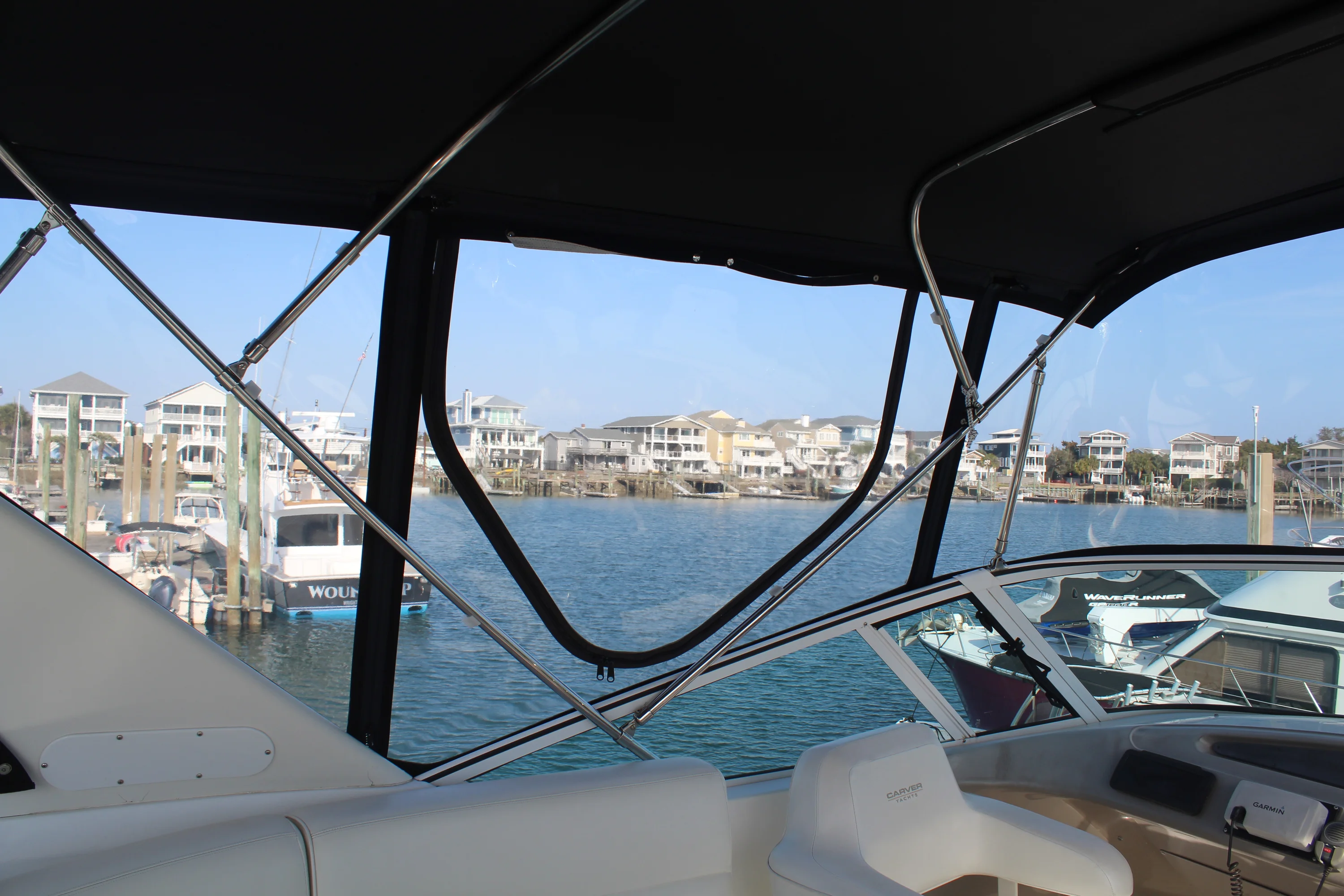 2000 Carver Yachts 450 VOYAGER PILOTHOUSE Image Thumbnail #15