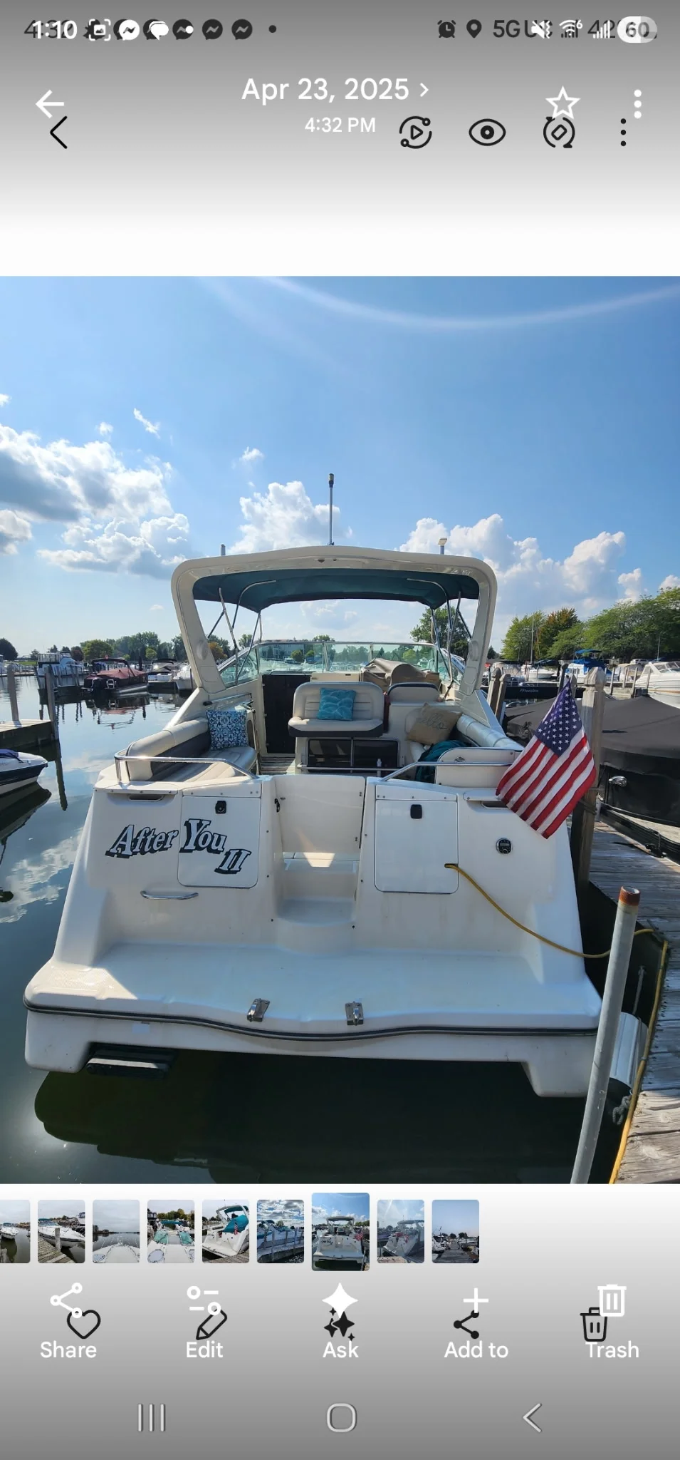 1995 Maxum 3200 SCR Image Thumbnail #4