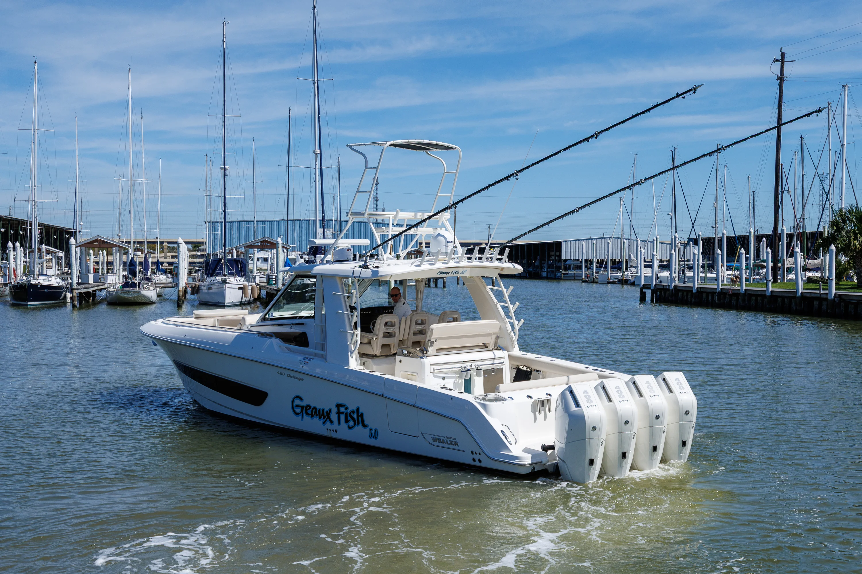 2019 Boston Whaler 420 OUTRAGE Image Thumbnail #4