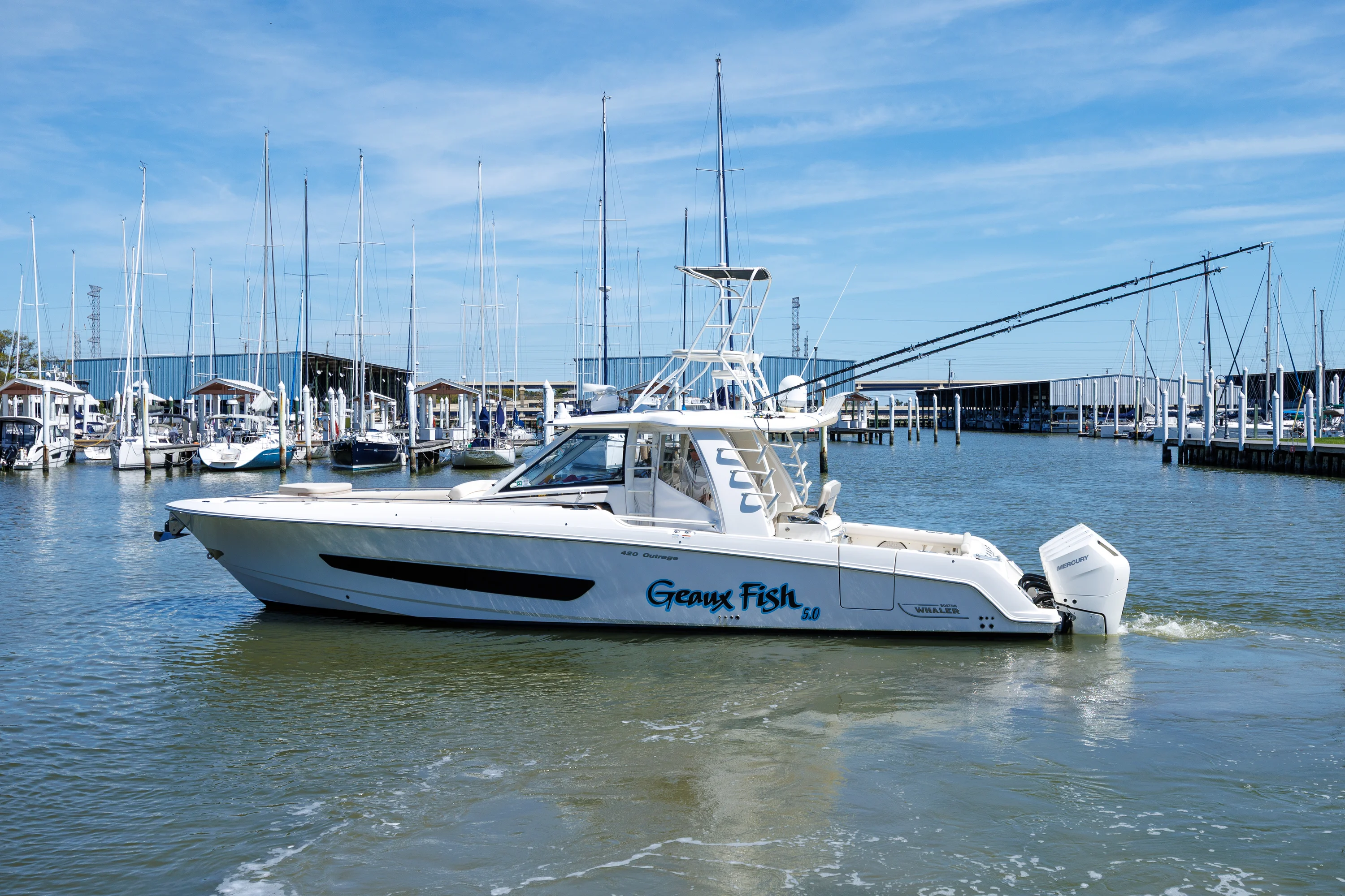 2019 Boston Whaler 420 OUTRAGE Image Thumbnail #5