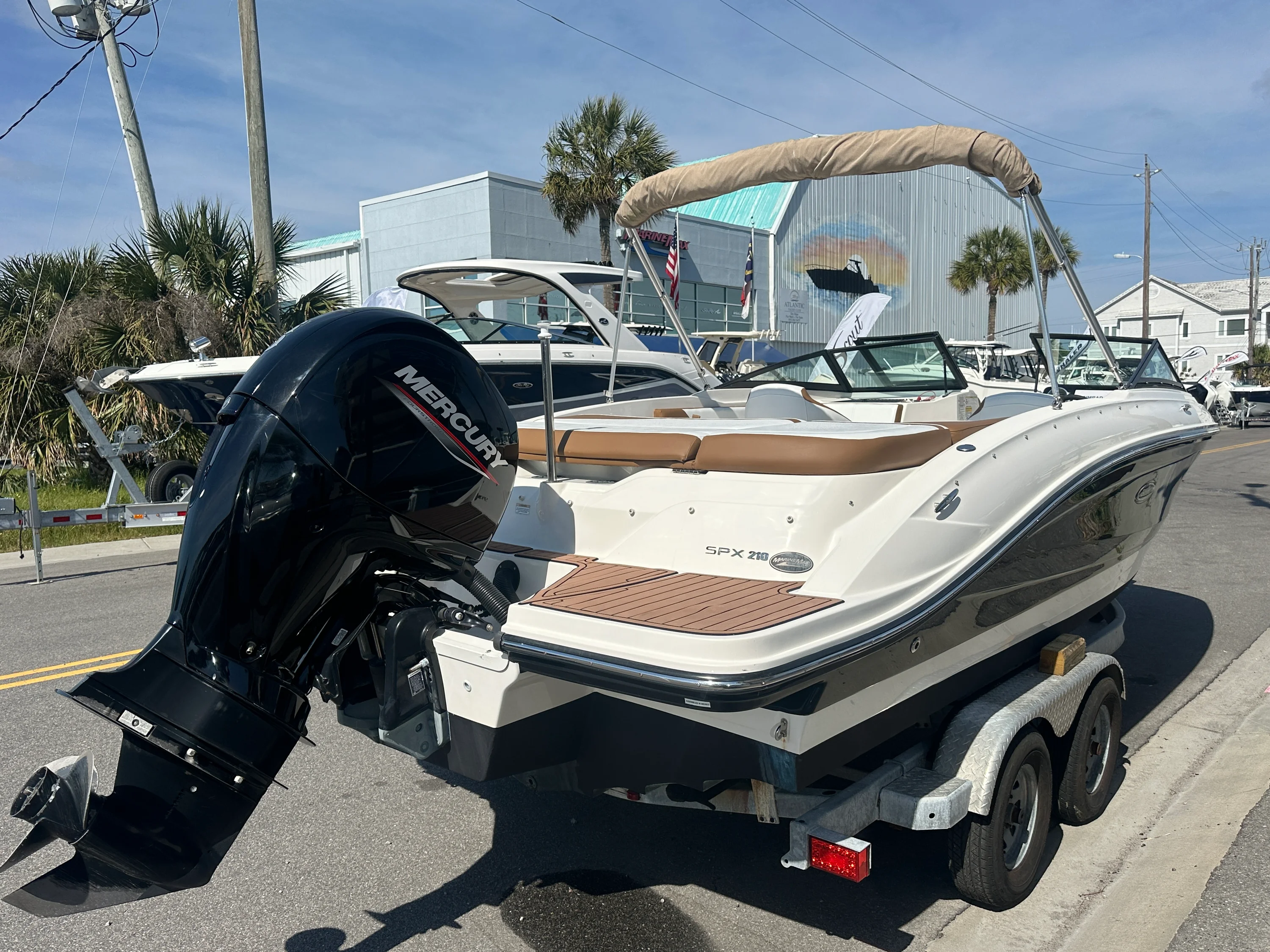 2018 Sea Ray 210 SPX OB Image Thumbnail #1