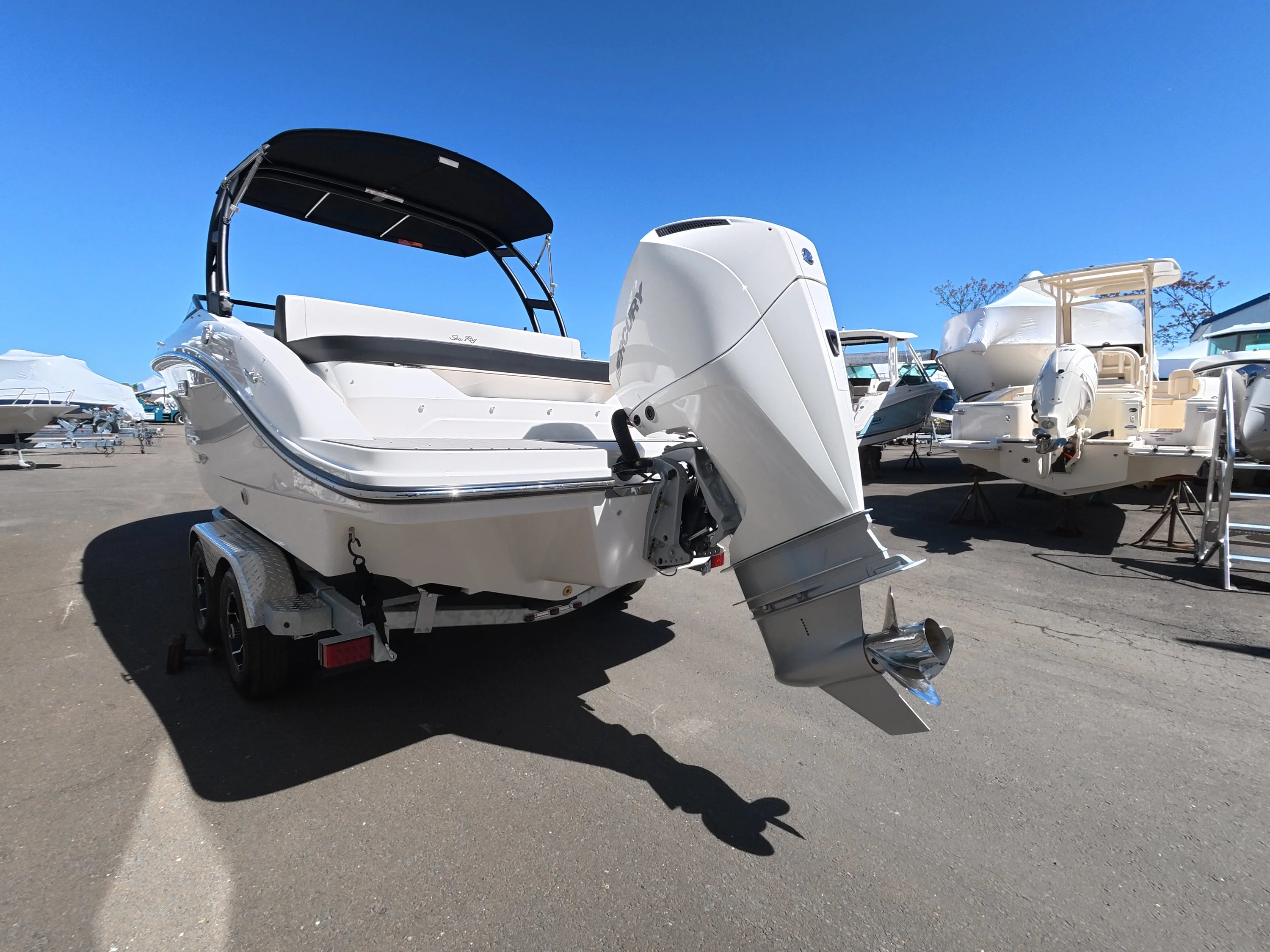 2026 Sea Ray SPX 210 Outboard Image Thumbnail #3