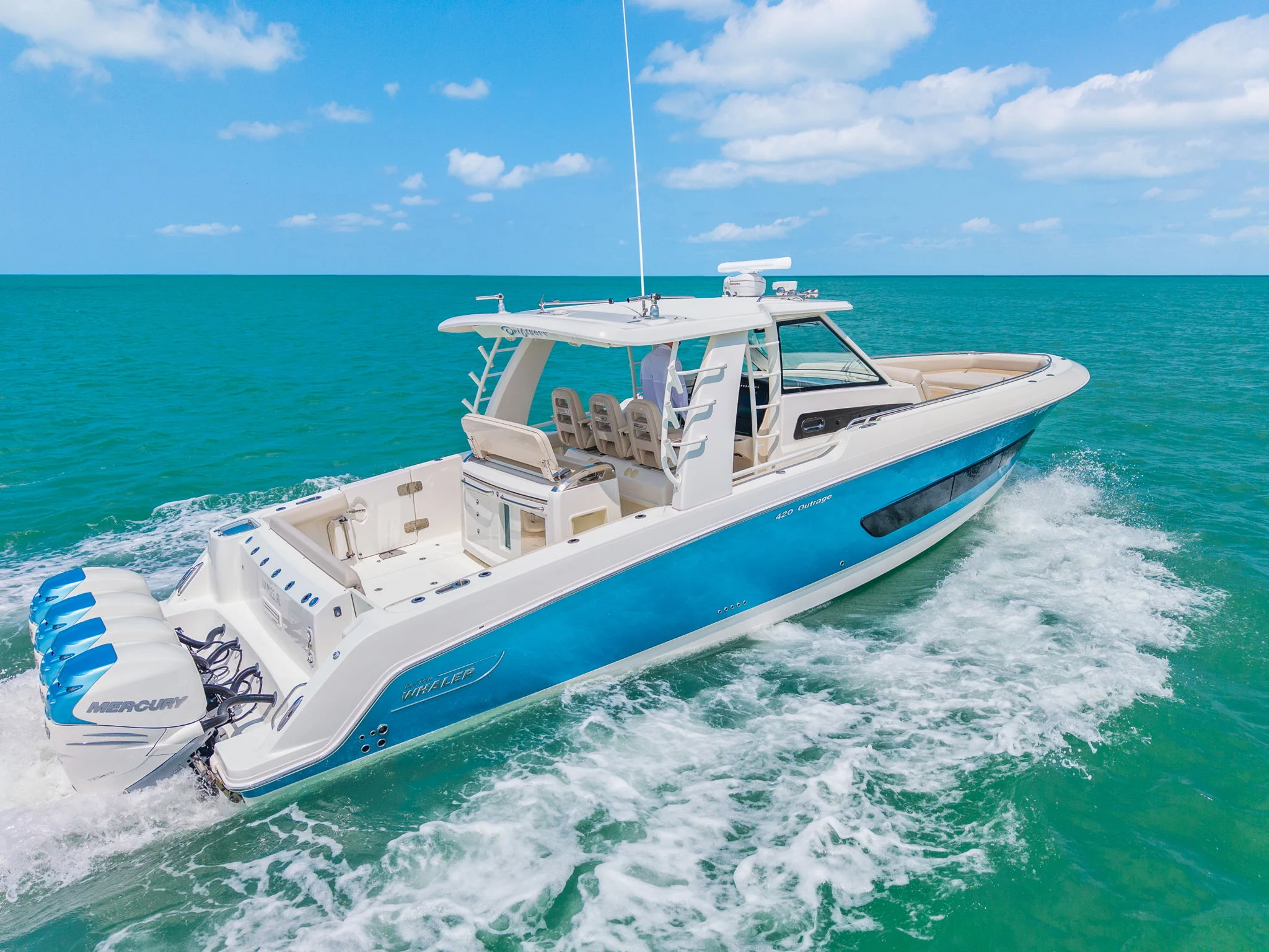 2018 Boston Whaler 420 OUTRAGE Image Thumbnail #1