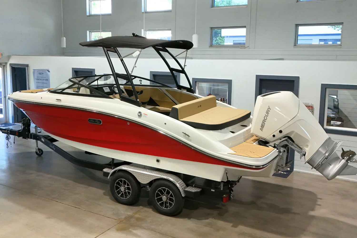 2026 Sea Ray SPX 210 Outboard Image Thumbnail #3