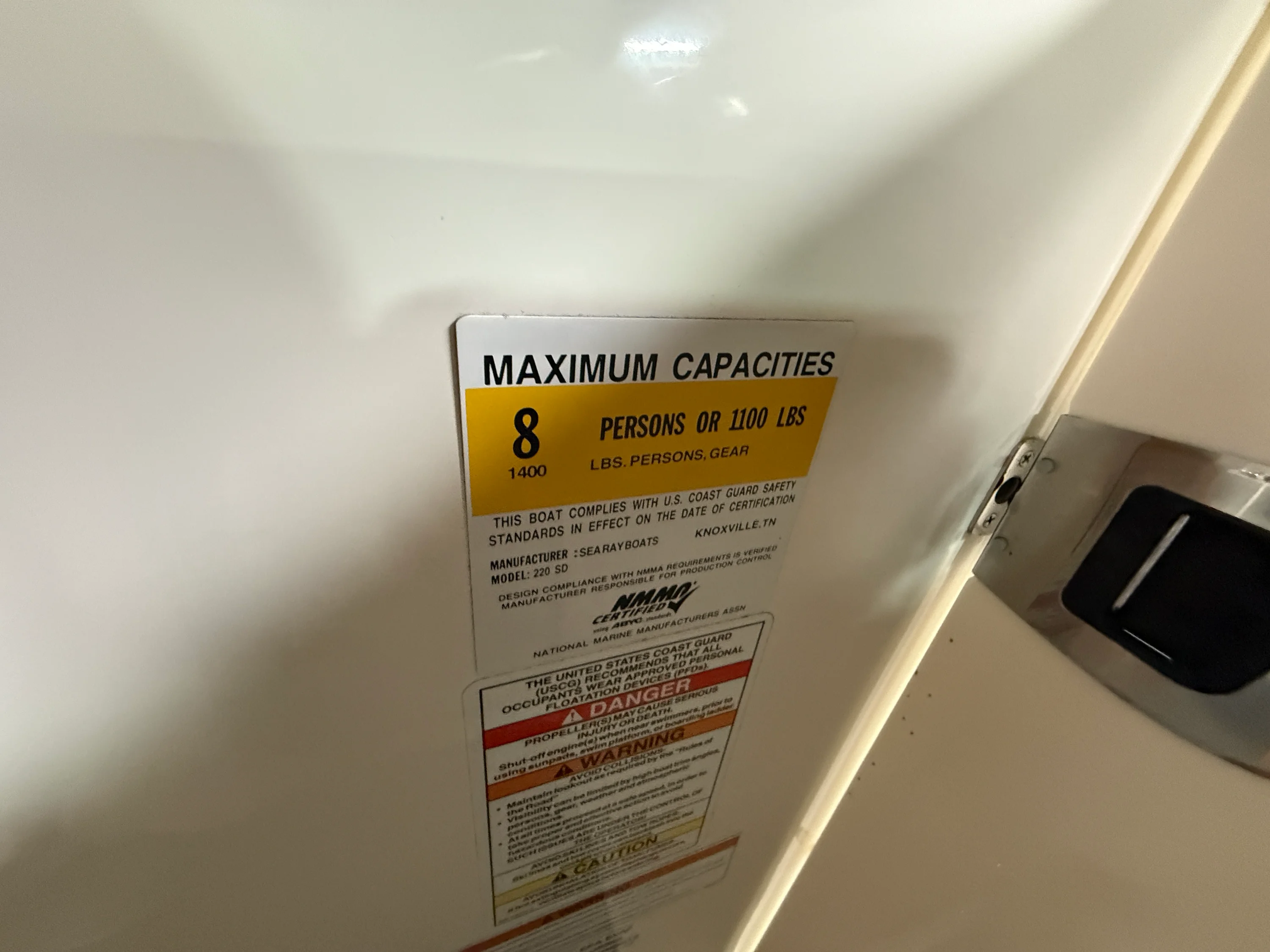 2012 Sea Ray 220 SD Image Thumbnail #80
