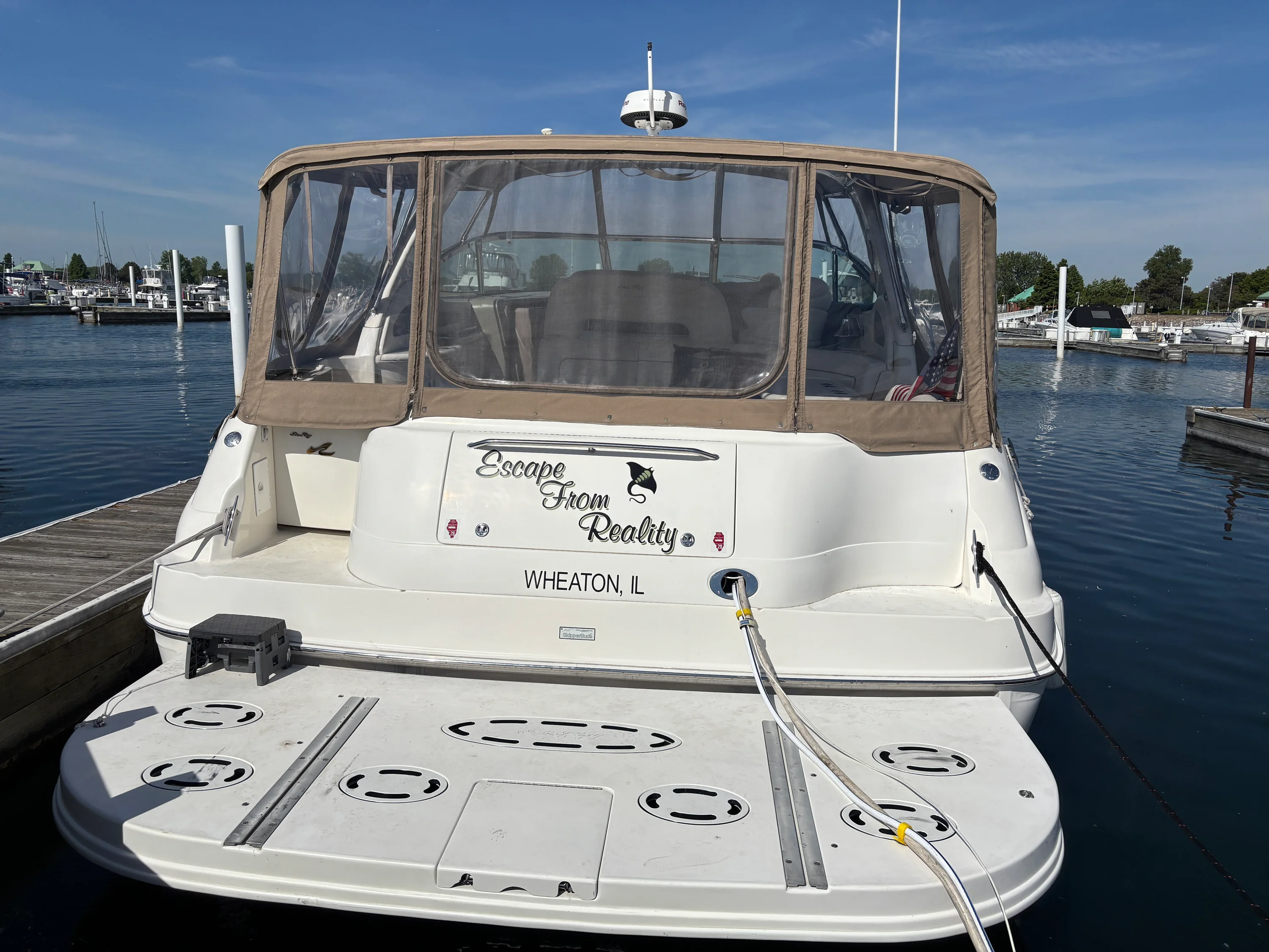 2000 Sea Ray 460 SUNDANCER Image Thumbnail #2